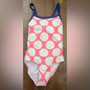Garnet hill kids girls one piece bathing swim suit Sz 8